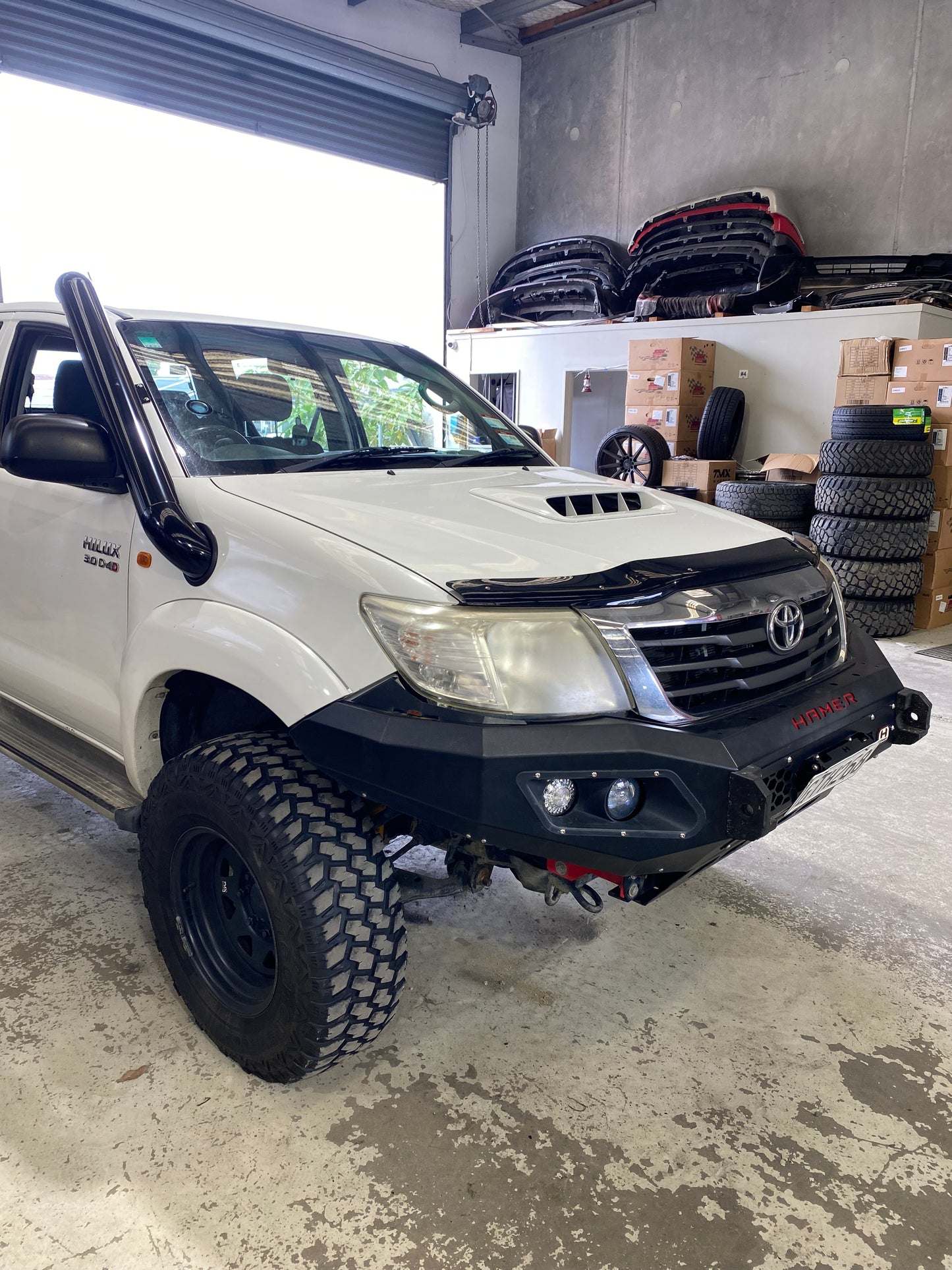 Toyota Hilux N70 2005-2015 Short Entry Snorkel Kit