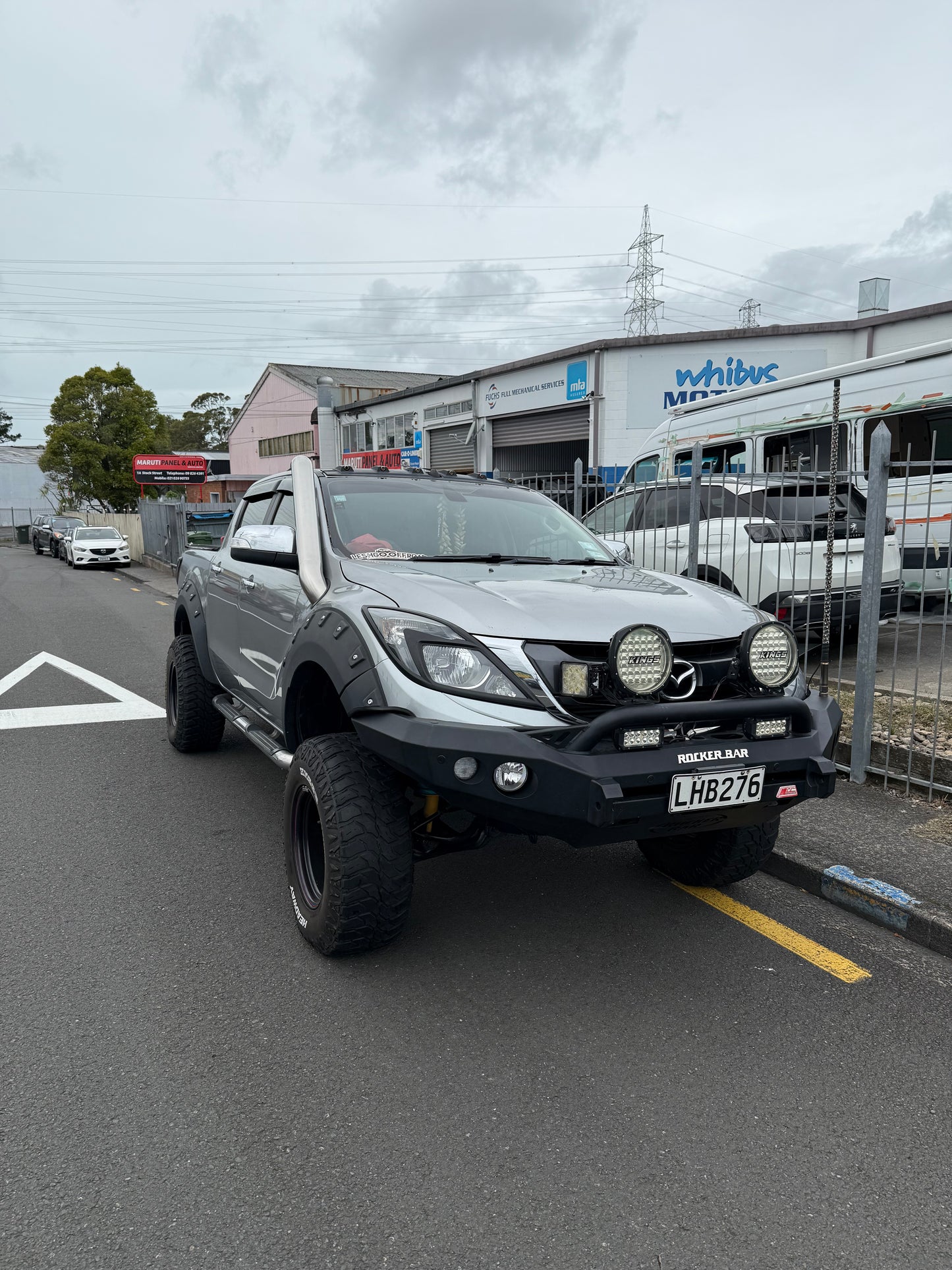 Mazda BT50 2012-2019 Short Entry Snorkel Kit