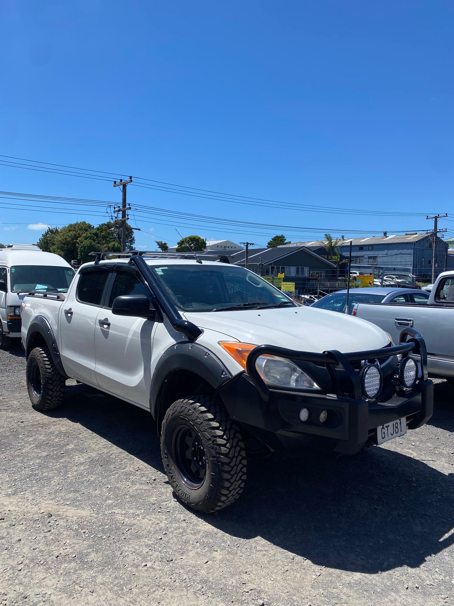 Mazda BT50 2012-19 Mid Entry Snorkel Kit
