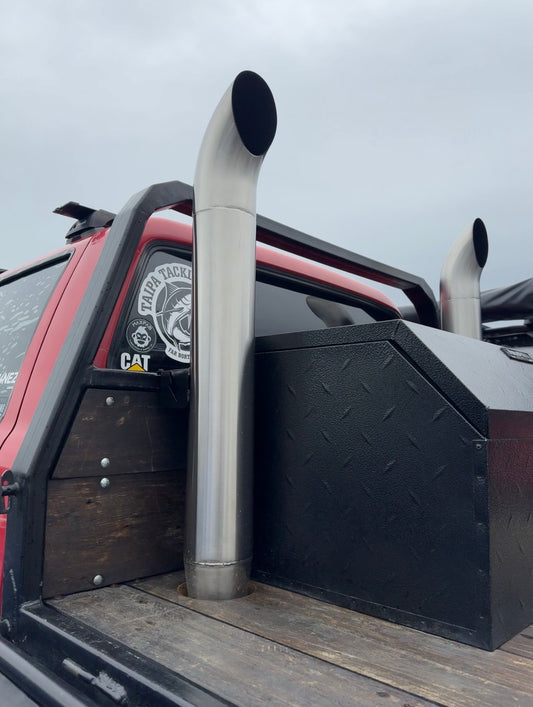 Exhaust Stack(s) Side Exit (Stainless Steel)