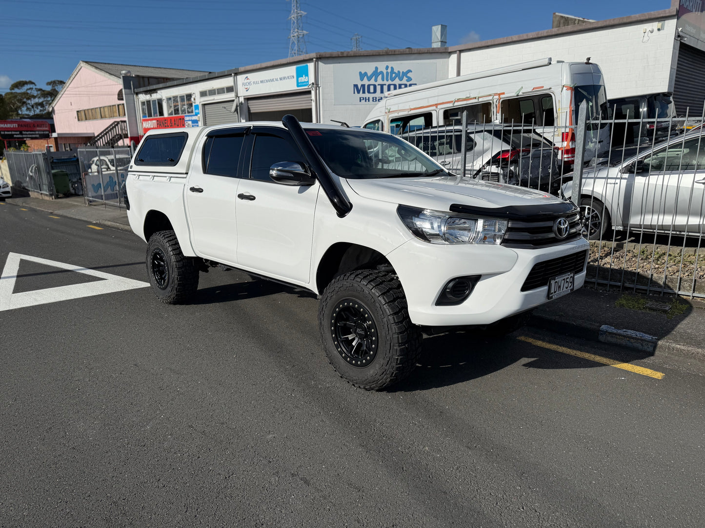 Toyota Hilux N80 2015-2024 Short Entry Snorkel Kit