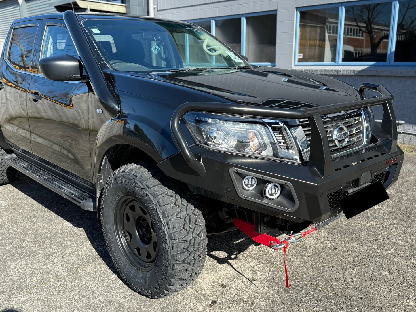 NINEZ Snorkel + DEFENDER Bull-Bar Combo Nissan Navara NP300 2015-2021