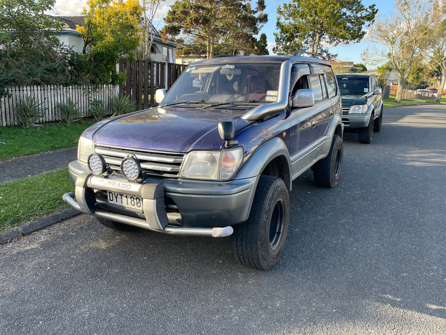 Toyota Landcruiser Prado 1996-2002 Bonnet Entry Snorkel