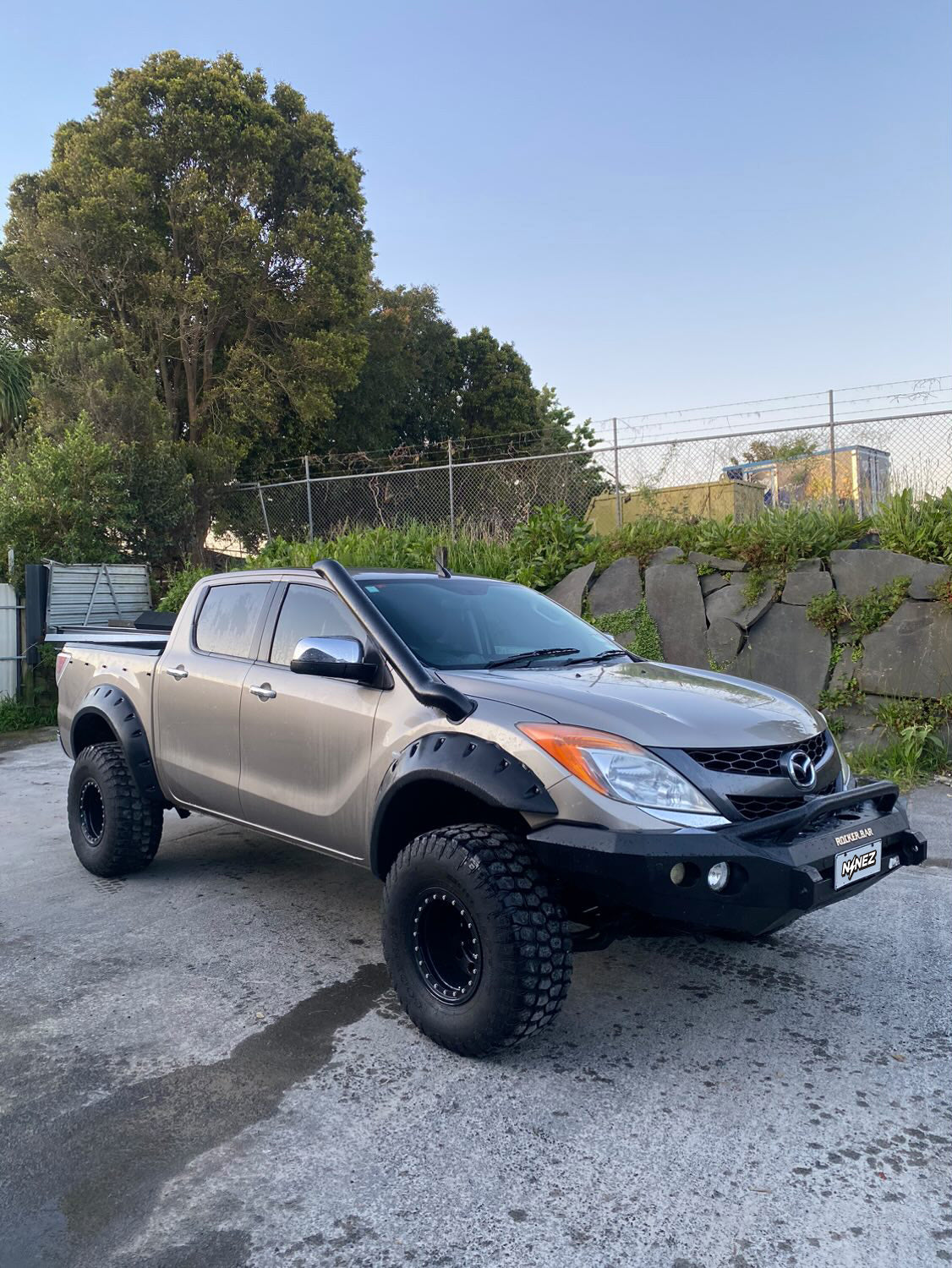 Mazda BT50 2012-19 Mid Entry Snorkel Kit