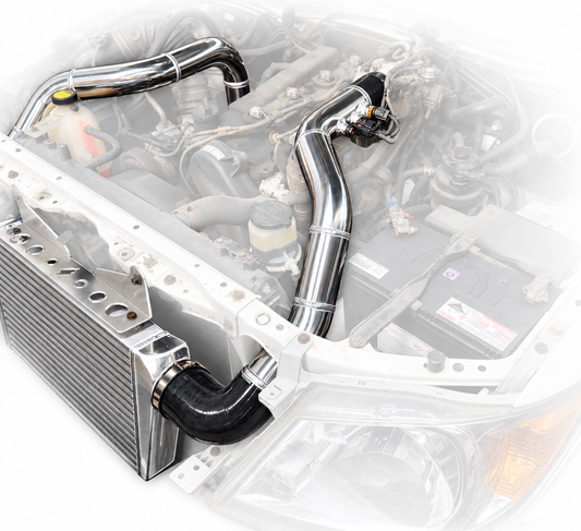 Toyota Hilux N70 Front Mount Intercooler Setup! Complete piping KIT Included 1KD KUN 3L (2005-2015)