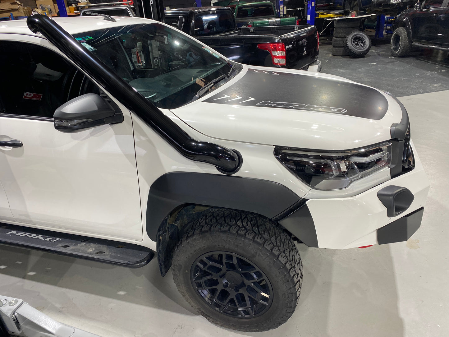 Toyota Hilux N80 2015-2024 Mid Entry Snorkel Kit