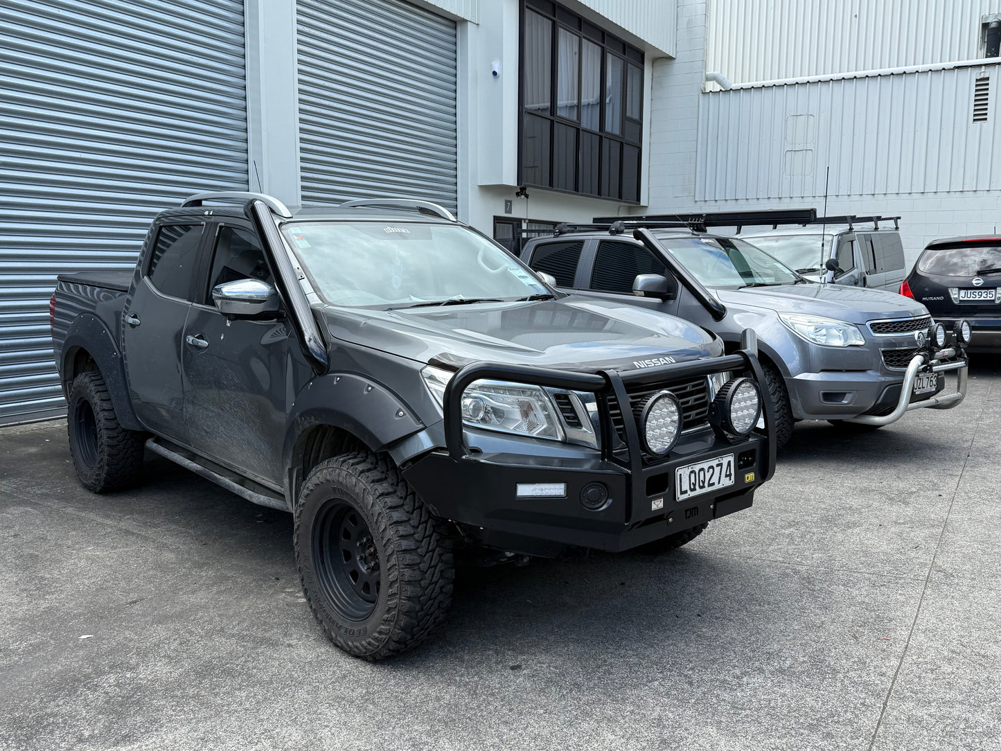 Nissan NP300 Navara 2015+ Short Entry Snorkel