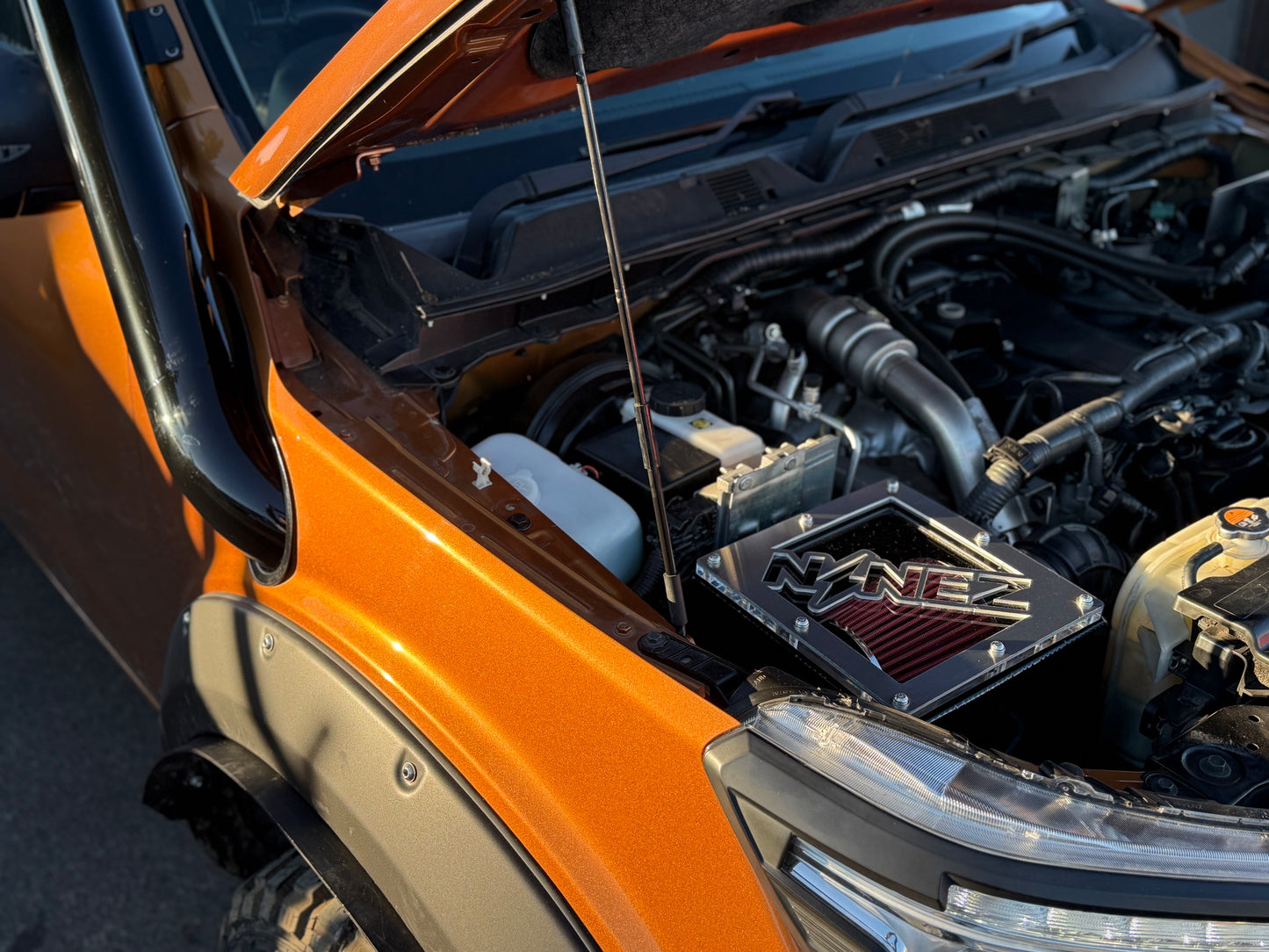 Nissan NP300 Navara 2015+ Short Entry Snorkel