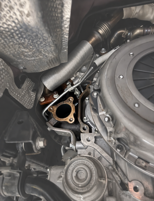 Toyota Land Cruiser 70 Series 1VD-FTV 4.5L V8 Turbo Downpipe Flange – 3 Bolt