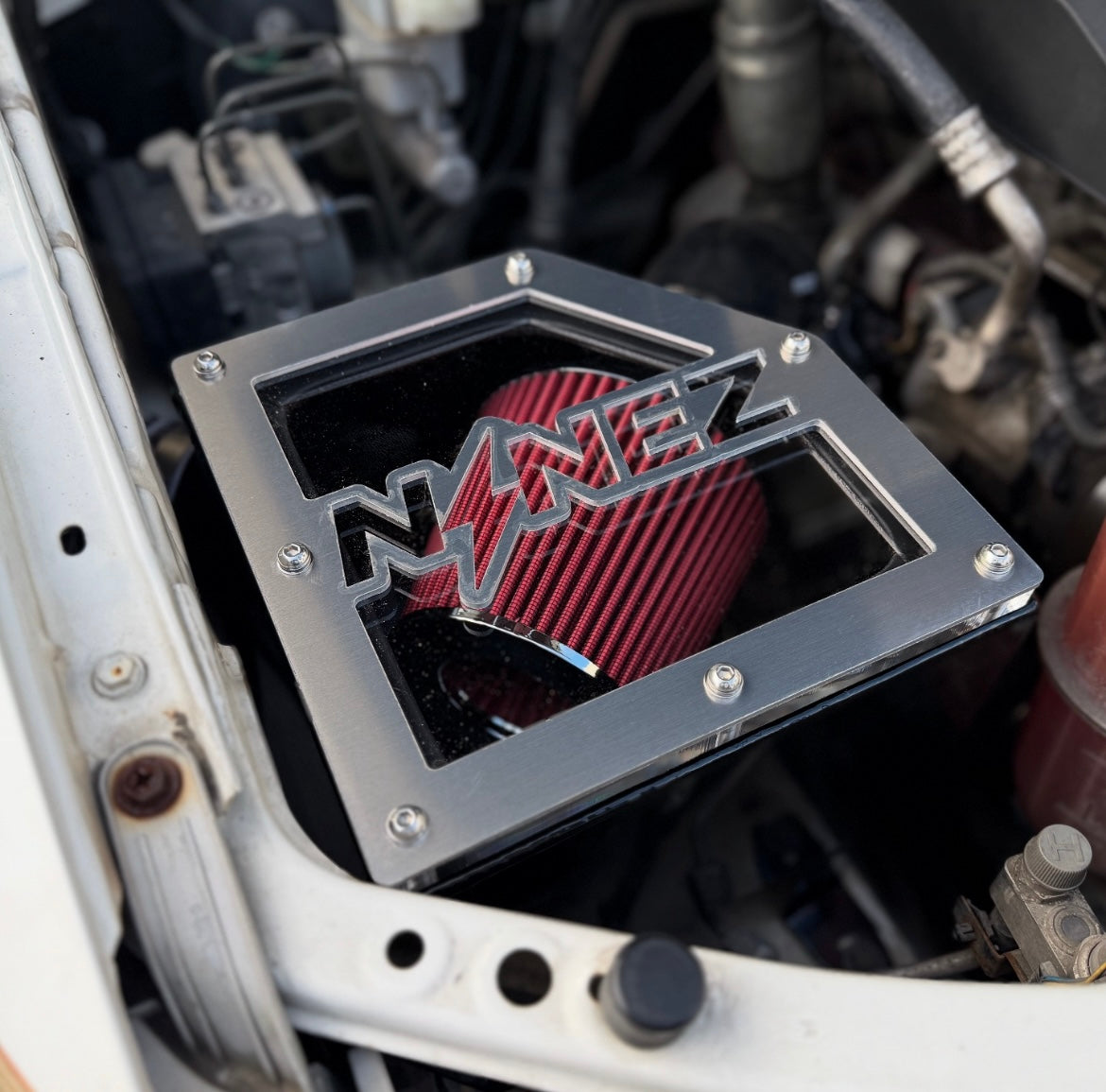 CUSTOM NINEZ Toyota Hilux N70 Bonnet Entry Snorkel + Airbox Combo