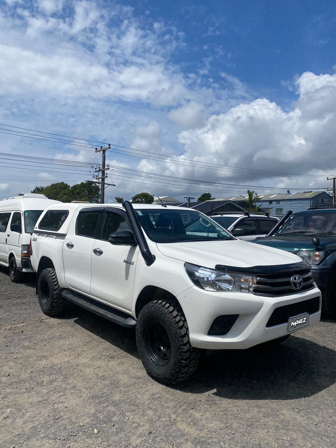 Toyota Hilux N80 2015-2024 Short Entry Snorkel Kit