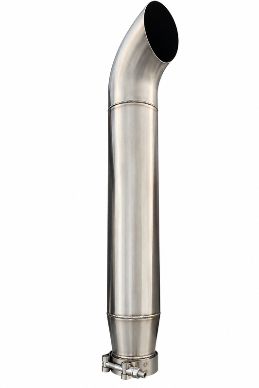 Exhaust Stack(s) Side Exit (Stainless Steel)