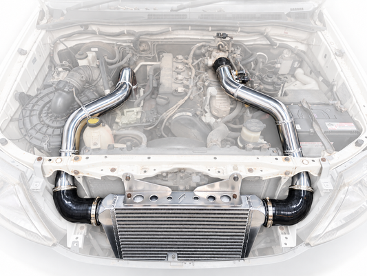 Toyota Hilux N70 Front Mount Intercooler Setup! Complete piping KIT Included 1KD KUN 3L (2005-2015)