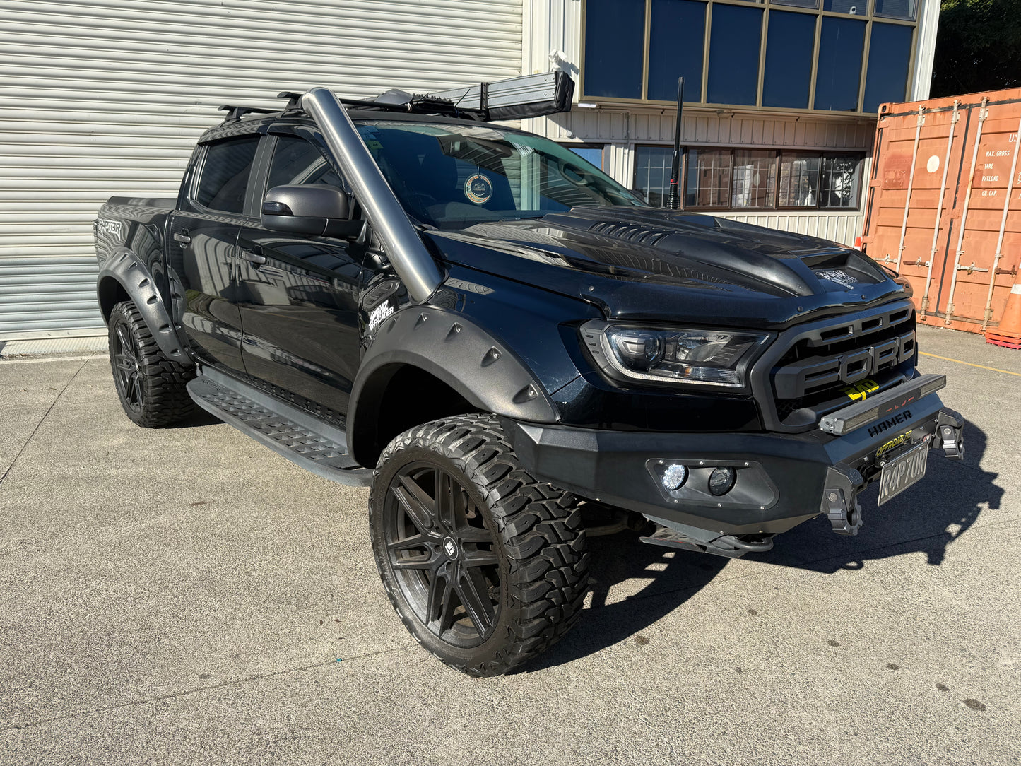 Ford Ranger Raptor 2012-2021 5” Short Entry Snorkel