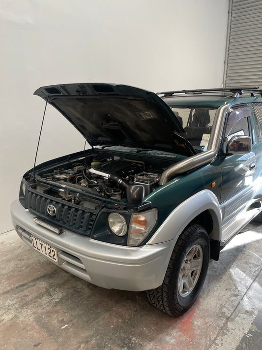 Toyota Landcruiser Prado 96+ 1KZ Airbox + Crossover Pipe Combo