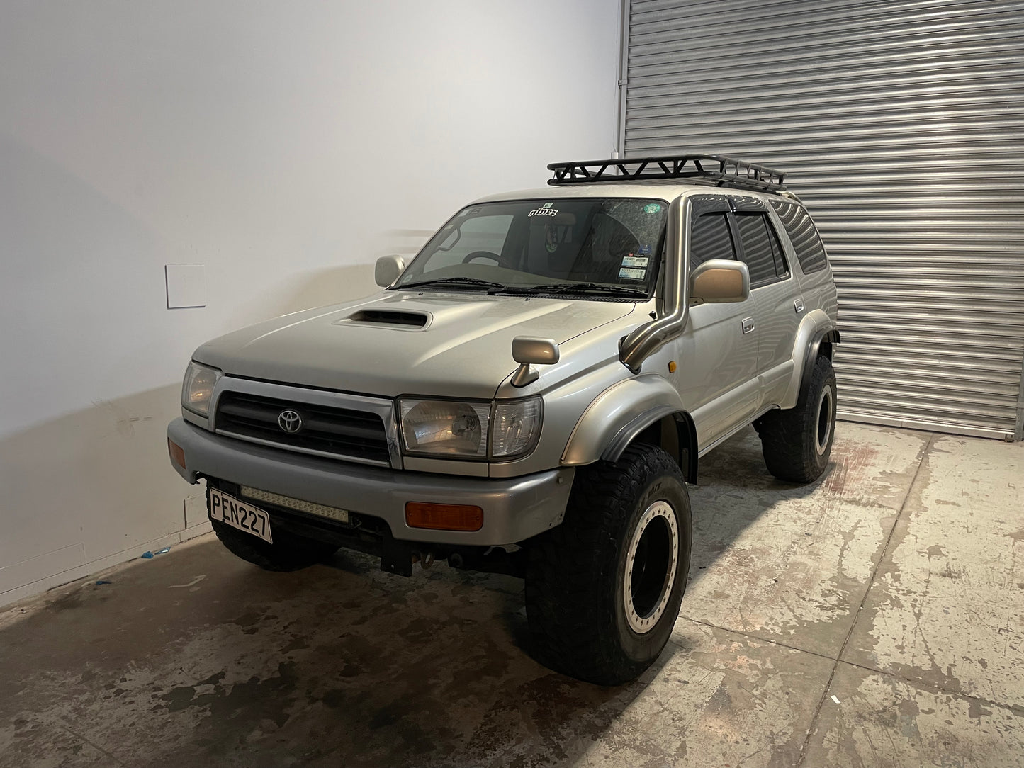 CUSTOM NINEZ Toyota Hilux Surf 1KZ Diesel Mid Entry Snorkel Kit