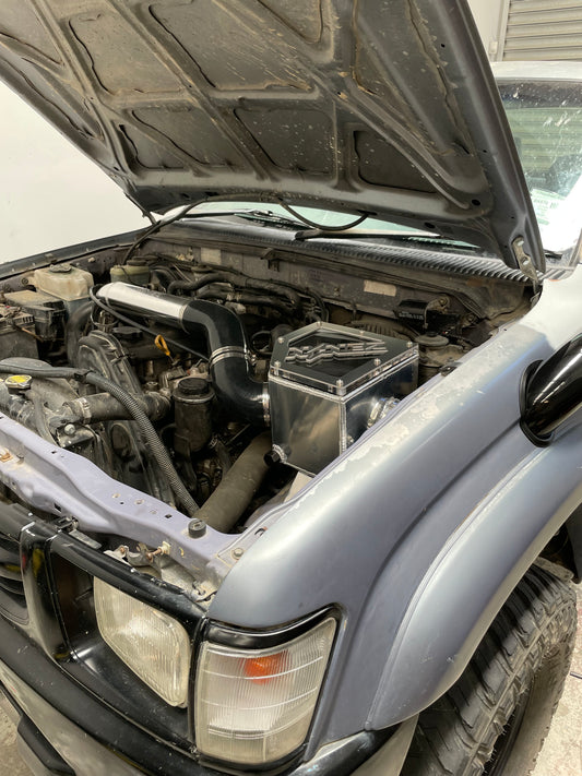 Toyota LN/SR5 Hilux 1KZ Airbox + Crossover Pipe Combo