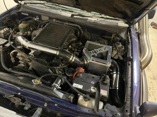 Toyota Hilux Surf 96+ 1KZ Airbox + Crossover Pipe Combo